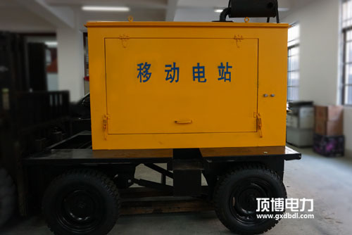 柴油发电机高水温低油压指示灯亮停机怎么办?